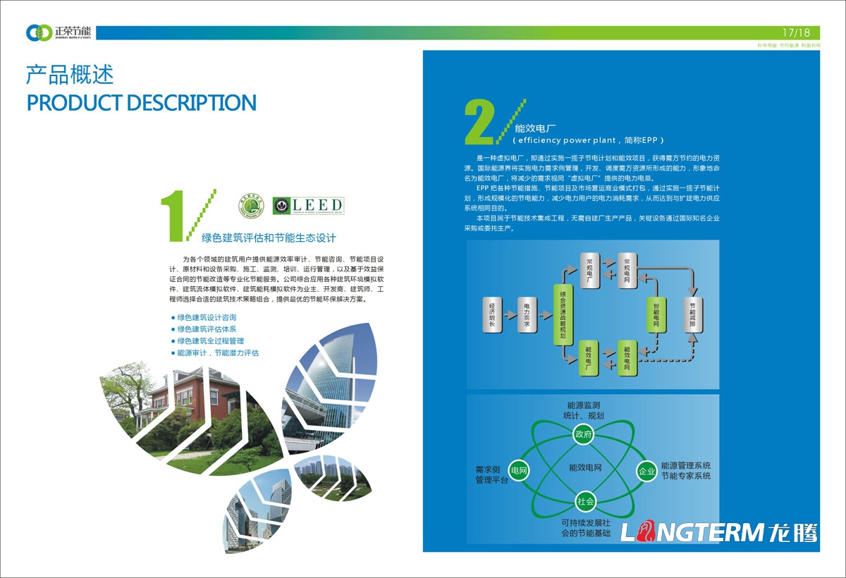 四川正荣节能投资有限公司形象宣传画册设计|低碳减排都会节能环；∏褰嘈履茉垂ひ导判嵘杓